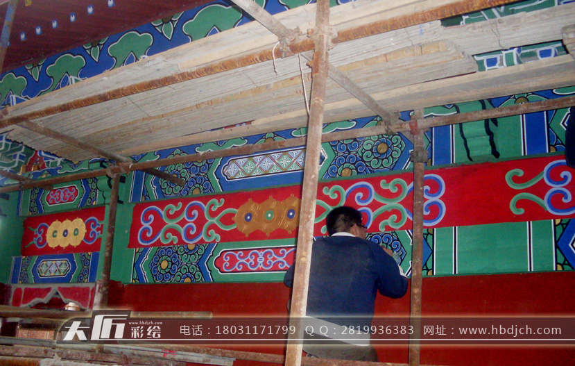邢台崇兴寺古建彩画(图4)